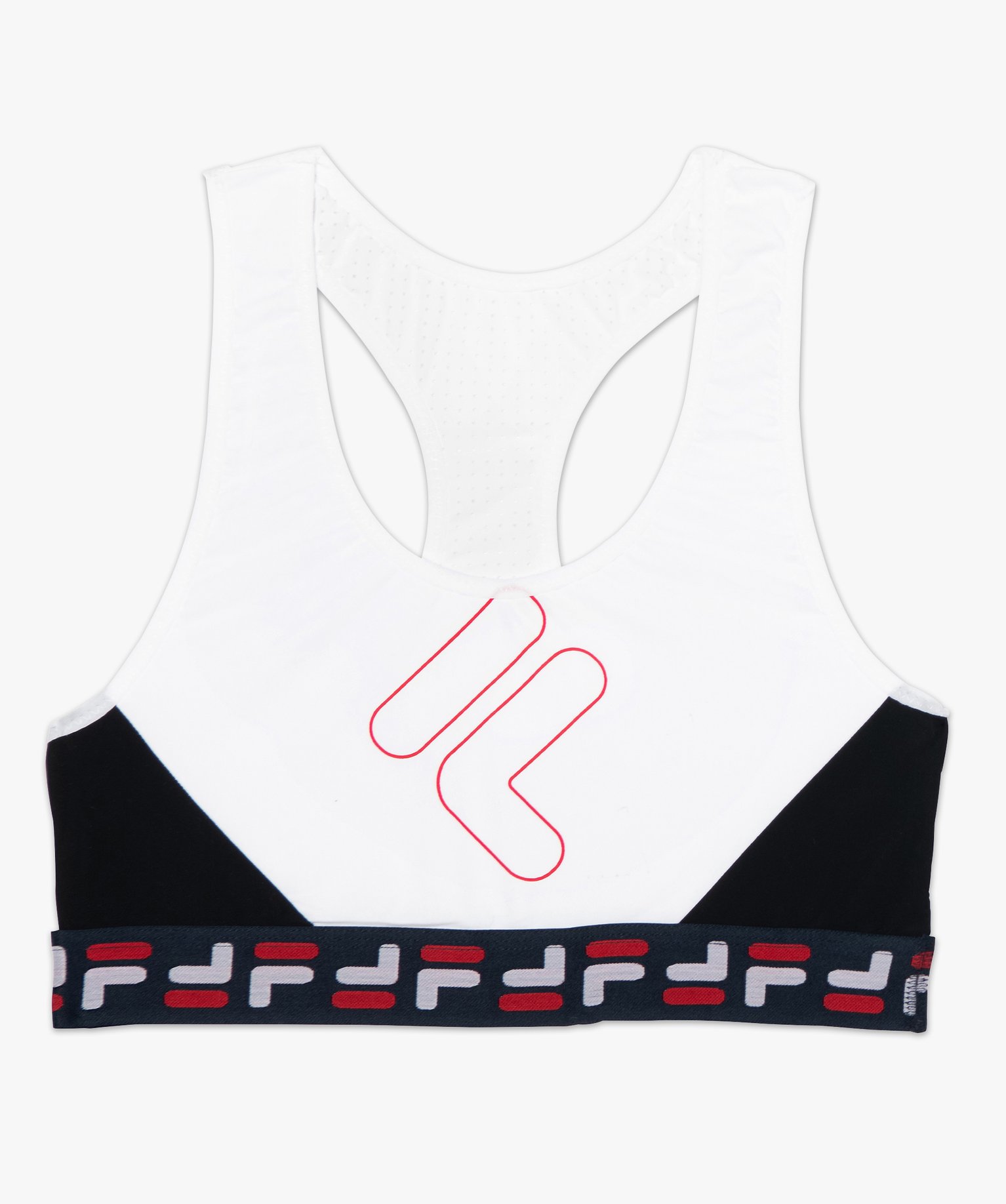 Brassière femme avec dos nageur perforé - Fila noir | GEMO