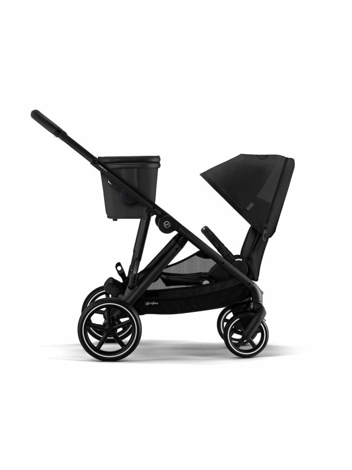 Cybex Cybex Gazelle S Kinderwagen - Farbe: Moon Black / Gestell Black günstig kaufen onesize