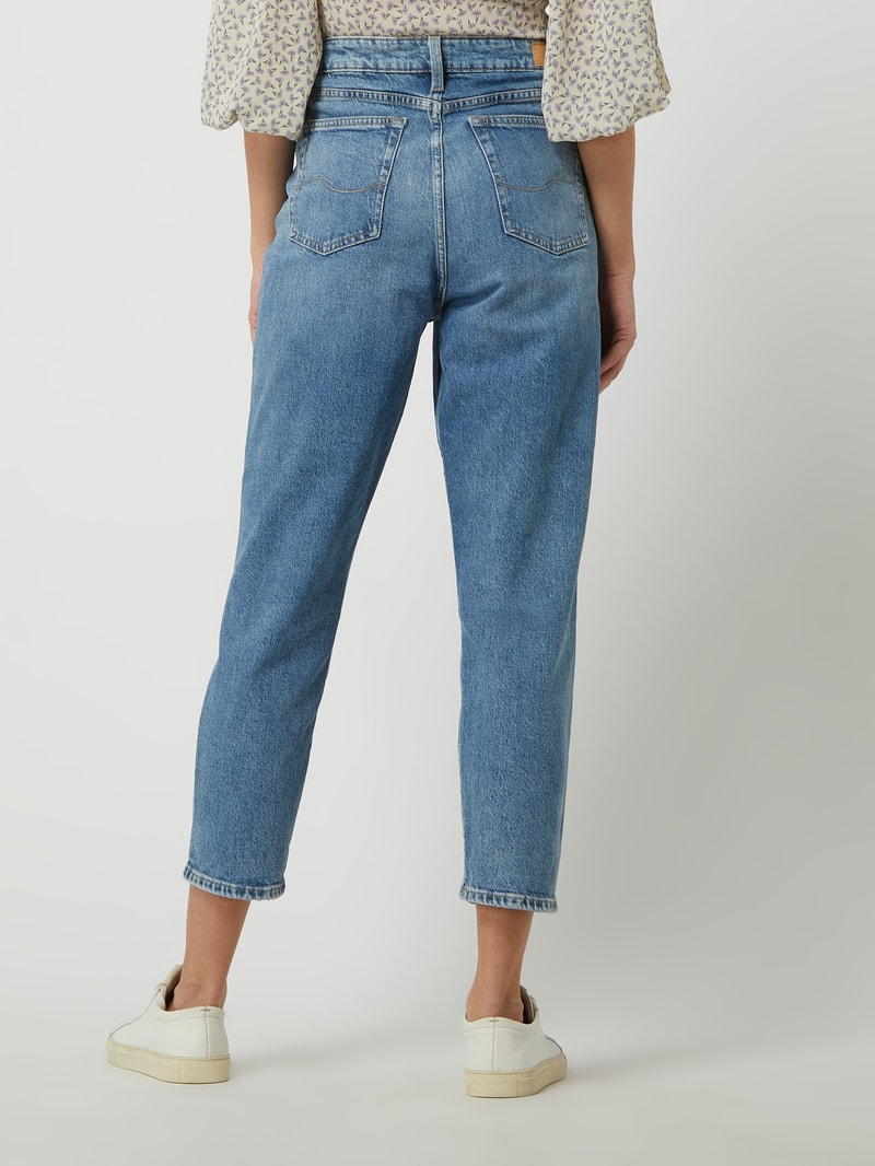 Mom Fit Jeans mit Stretch-Anteil in jeans
