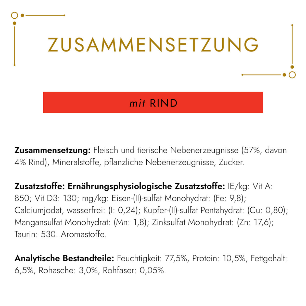 GOURMET Gold Feine Pastete mit Rind günstig kaufen