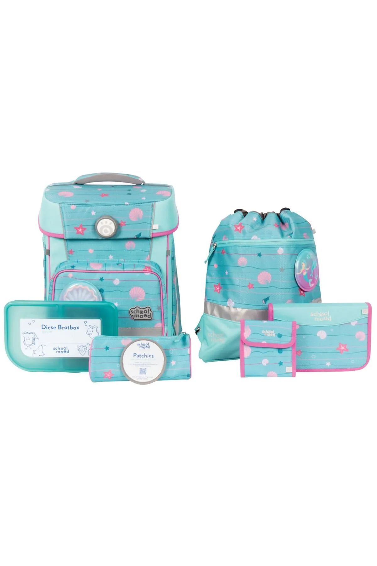 School Mood  Hero Maxx Air+ Schulranzen-Set 7tlg.