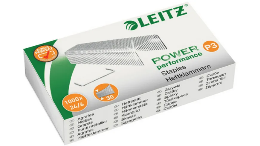 LEITZ Heftklammern  24/6 1000 Stück