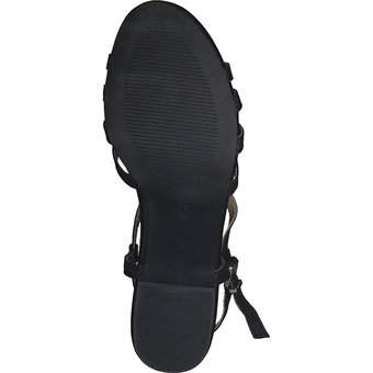 Charmosa Sandale in schwarz