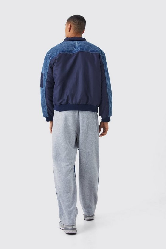 Lockere Jogger-Jeans mit elastischem Bund