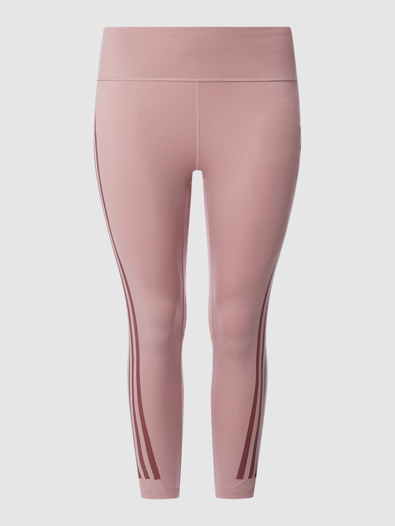 PLUS SIZE High Rise Sportleggings in 7/8-Länge in rosa