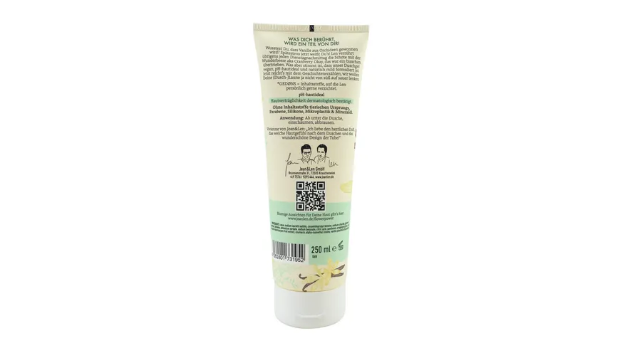 Jean&Len Duschgel Cranberry Vanille 250 ml