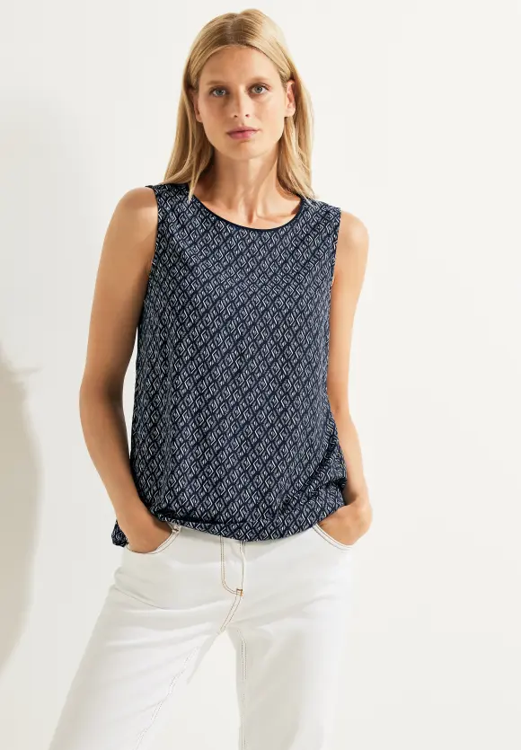 CECIL Minimalprint Top