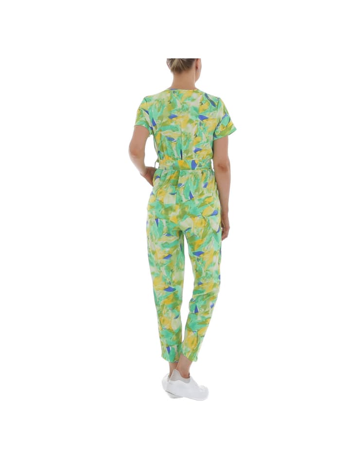 Ital-Design Jumpsuit & Zweiteiler in Grün und Gelb günstig kaufen