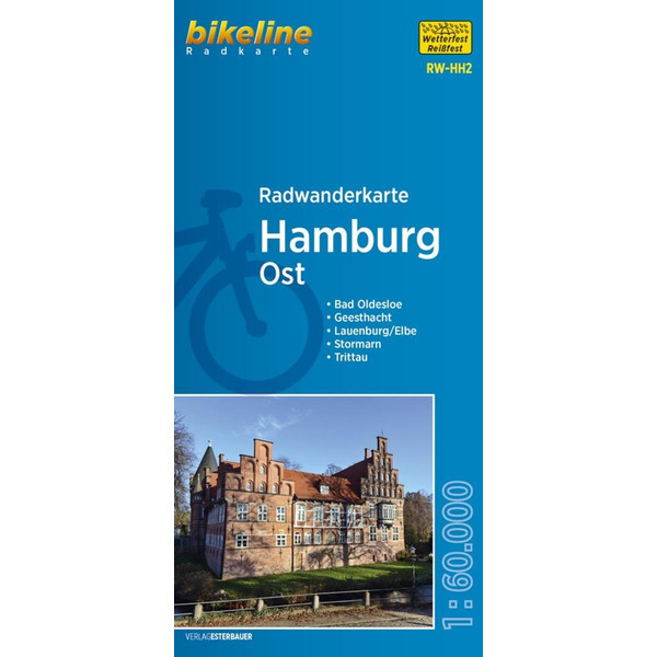RADWANDERKARTE HAMBURG 1:60 000 - Fahrradkarte