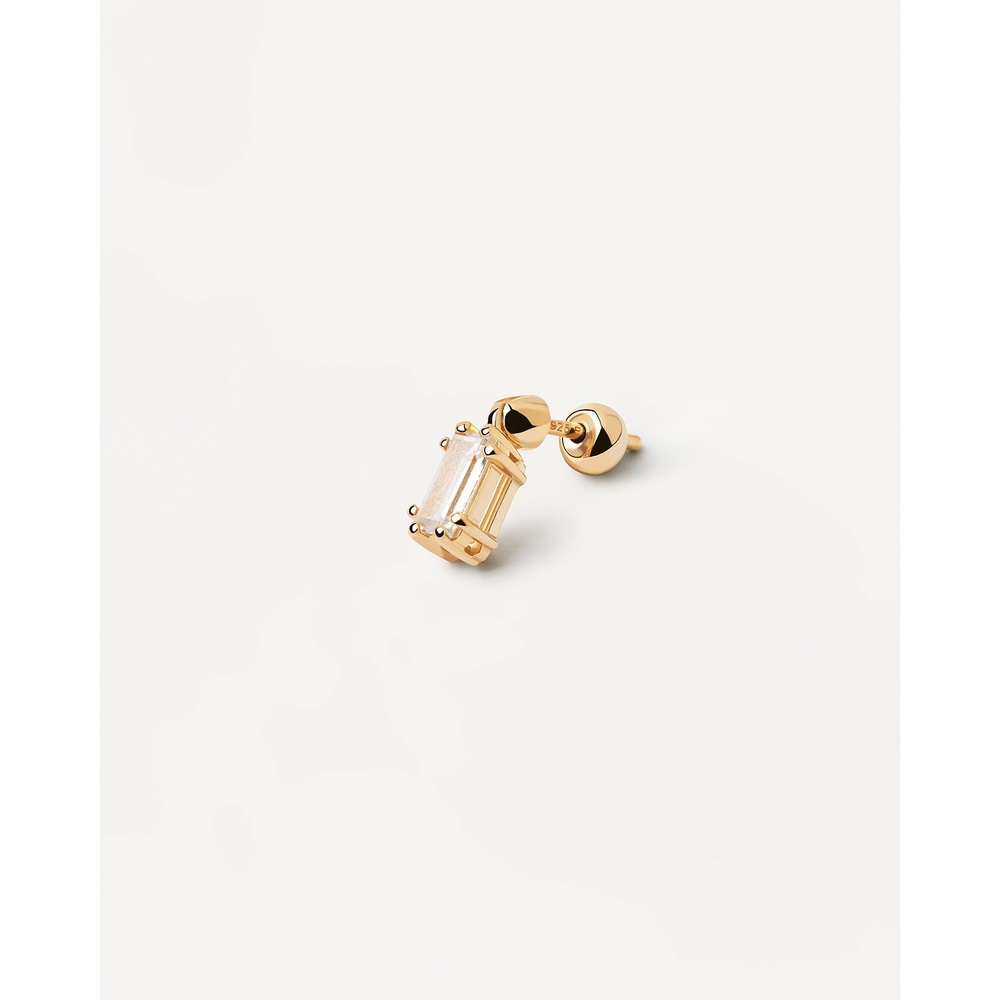 P D Paola Boucle d'oreille unique 925 Argent Boucles d'oreilles
