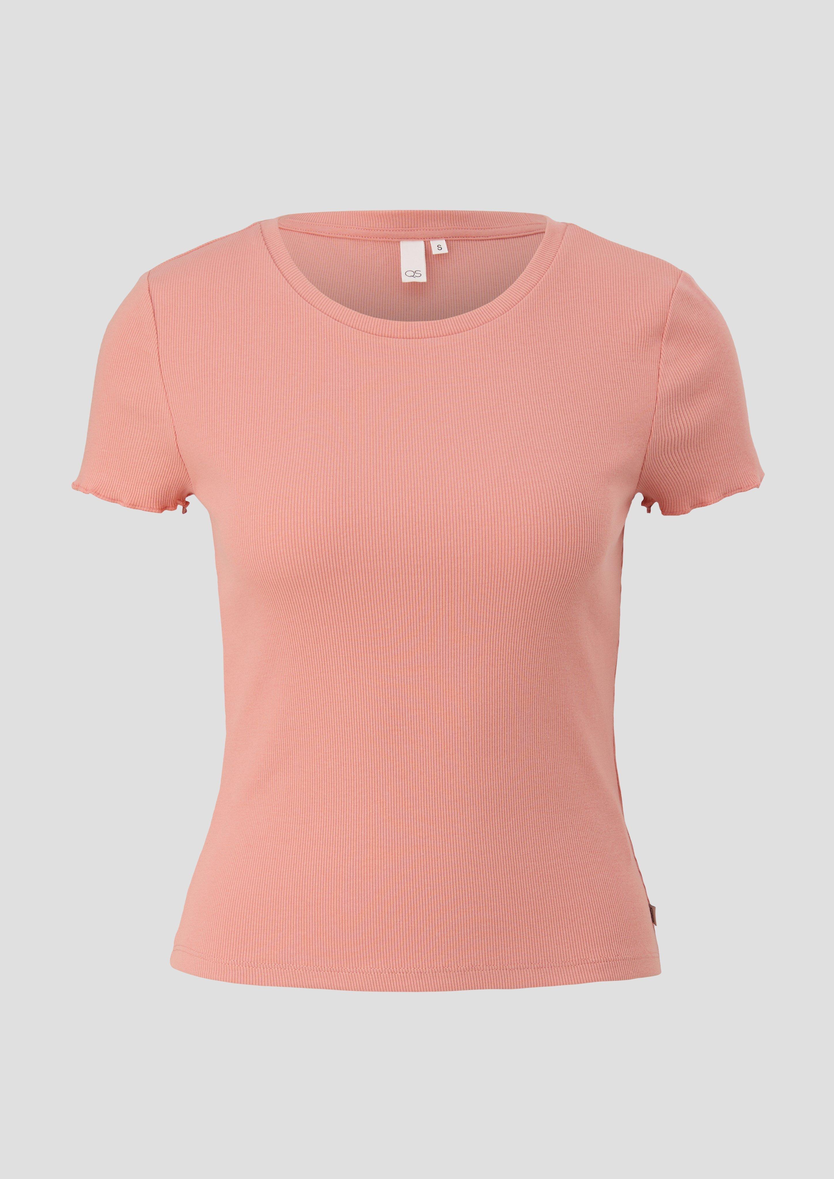 Cropped Top mit Rippstruktur  2141204-2108