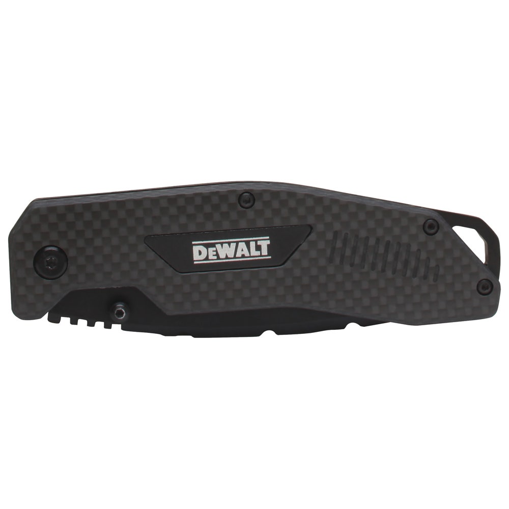DEWALT 88mm Carbon Fiber Pocket Knife DWHT10314