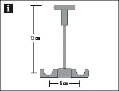Deckenträger für Sichtschutz Memphis, GARDINIA, (1-tlg), Serie Einzelprogramm Memphis Ø 16 mm