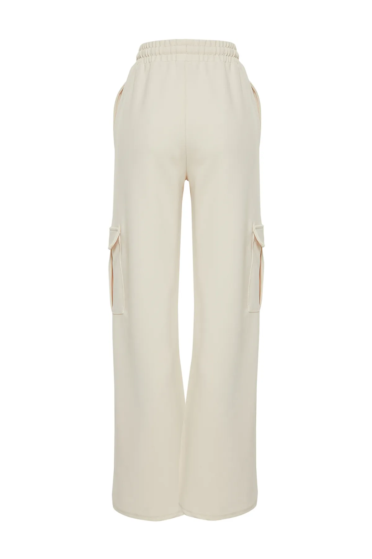 Trendyol Collection  Stone Cargo-Tasche, detaillierte Hose mit normalem/geradem Schnitt TWOSS24PL00073