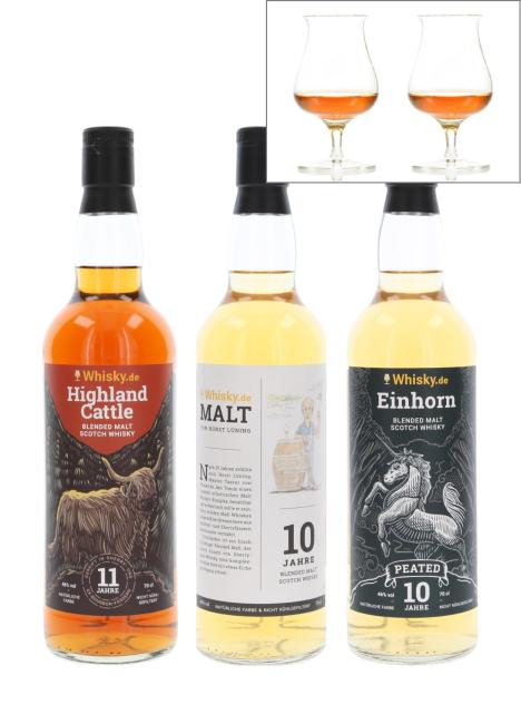 Whisky.de Live Event Set, groß 2,1 l·46 % vol