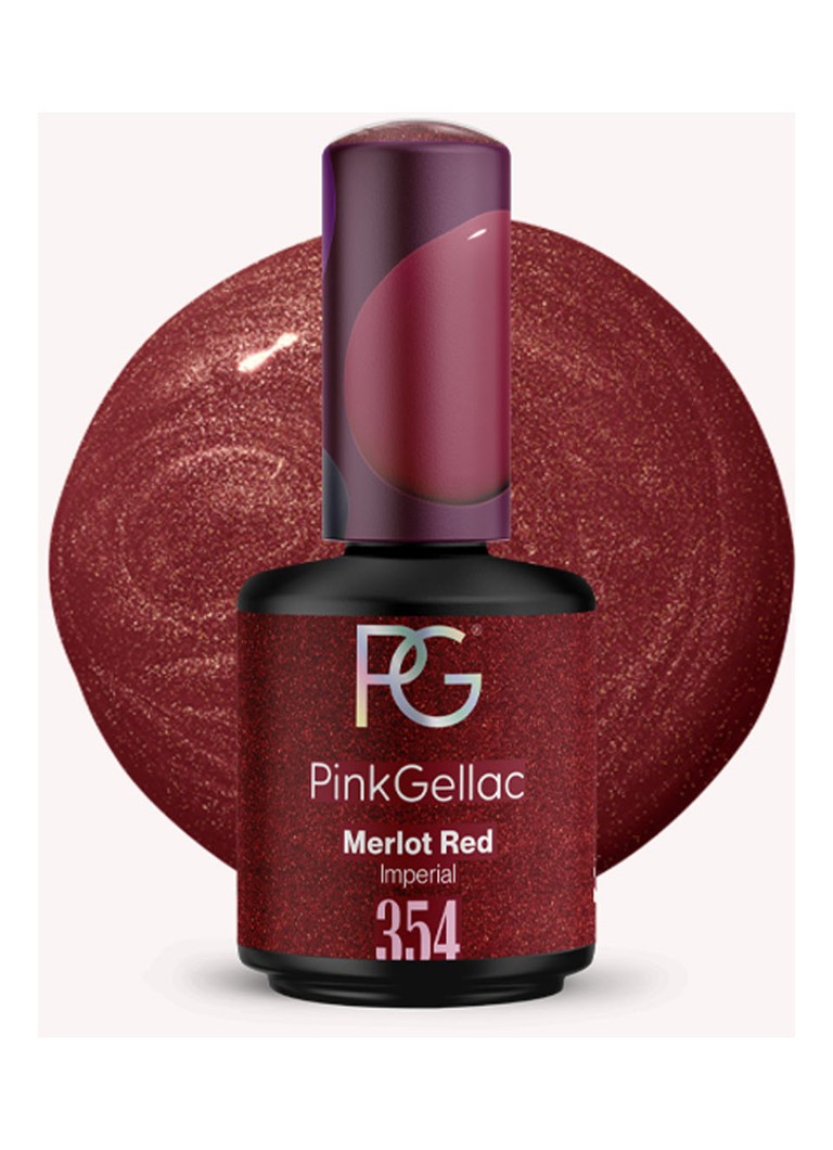 Pink Gellac 354 Merlot Red - lac hibrid