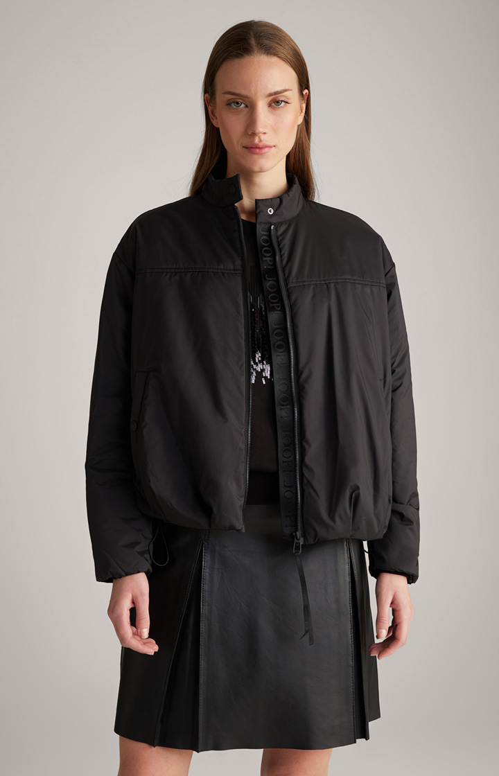 Windbreaker-Jacke in Schwarz