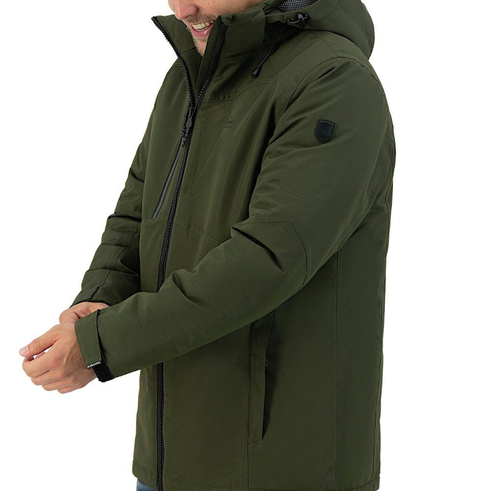Kjelvik Winterjacke Vikas mit abnehmbarer Kapuze, winddicht, wasserdicht, warm