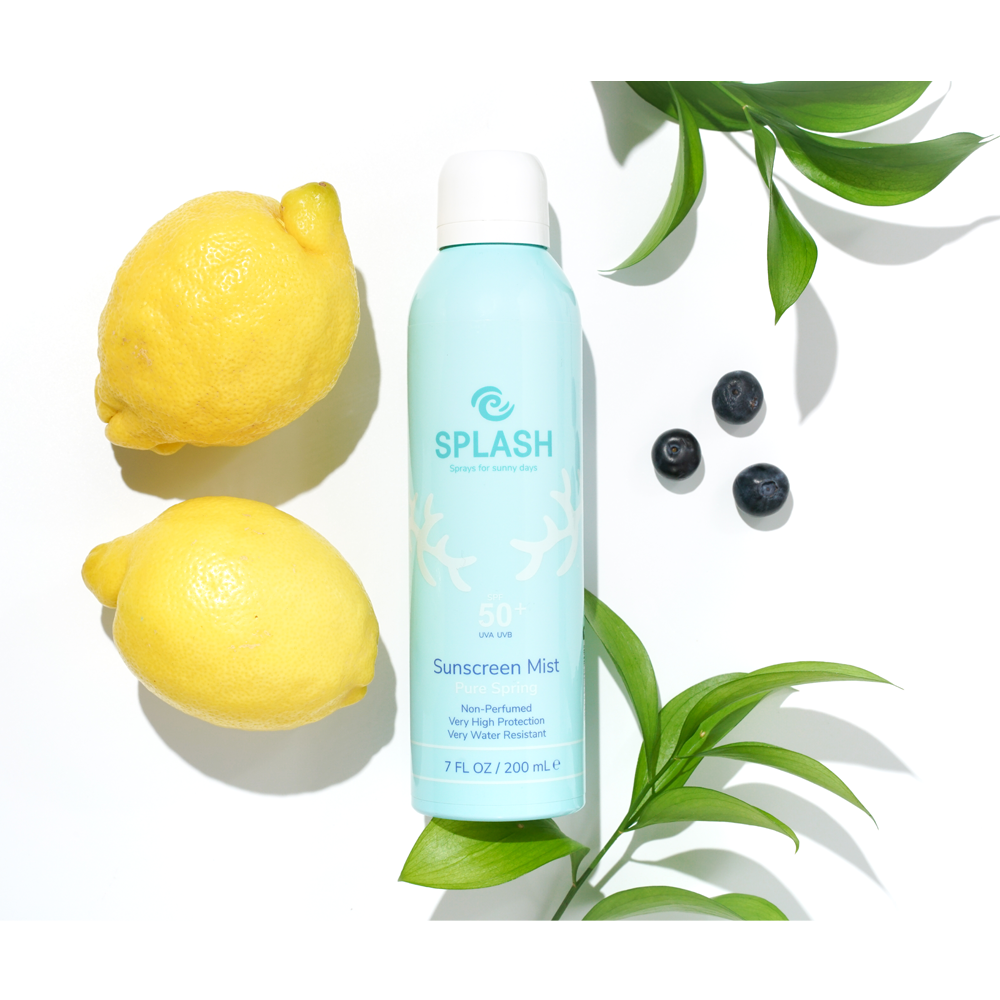 SPLASH Pure Spring Non-Perfumed Sunscreen Mist SPF 50+ 200 ml
