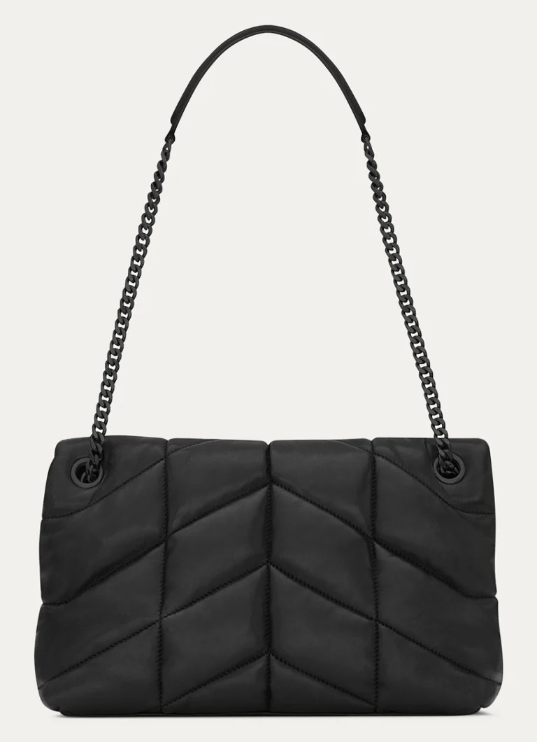 Saint Laurent Puffer Small shoulder bag made of quilted lambskin