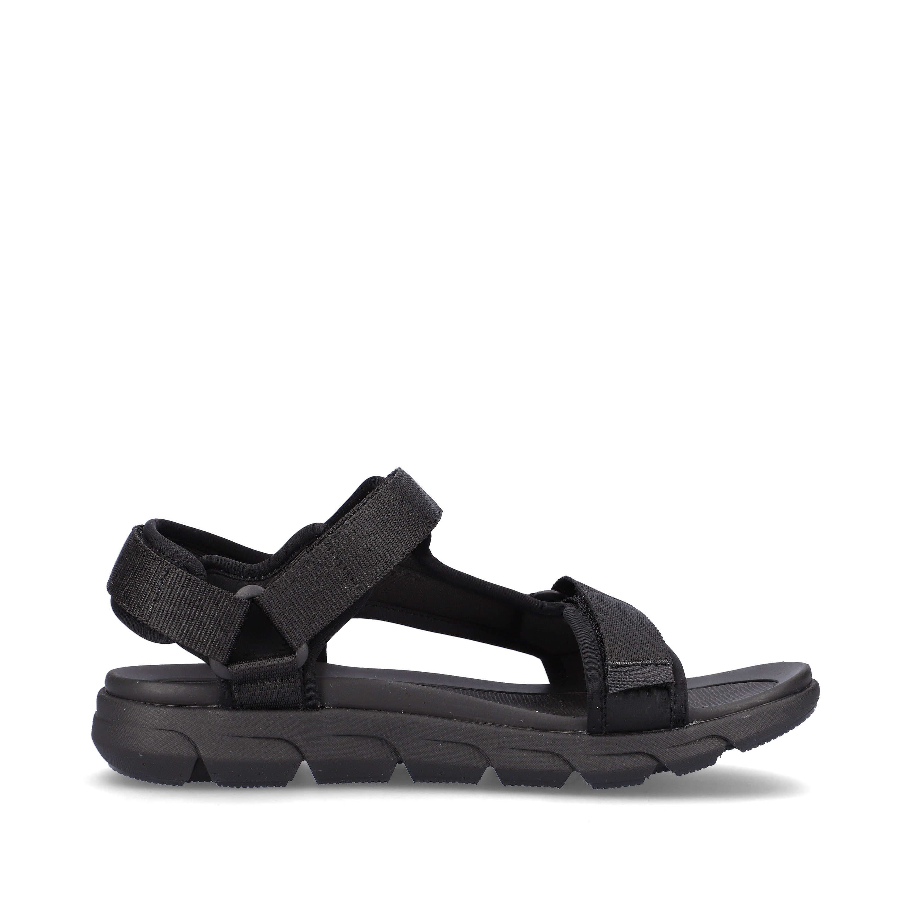 Rieker Herren Trekkingsandalen deep black
