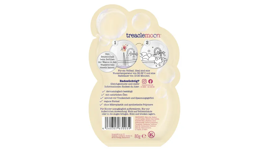 treaclemoon Pflegebad happy thoughts 80 g