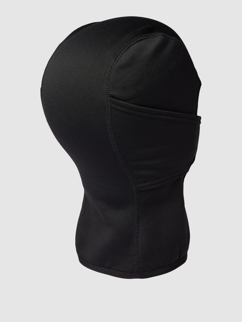 Sturmhaube mit Label-Patch Modell 'HAYESVILLE' in schwarz
