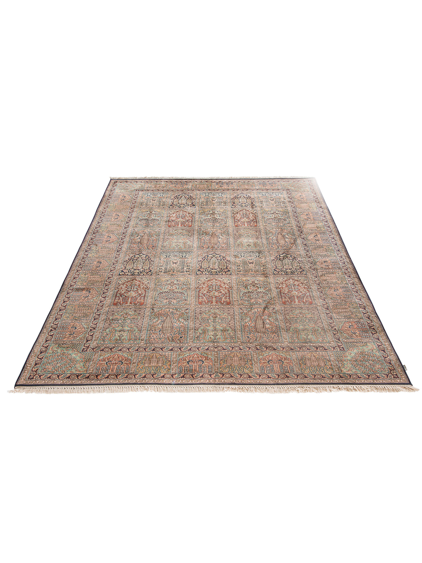 Kaschmir Seide 16/16 ca. 184 x 274 cm, Unikat / Einzelstück
