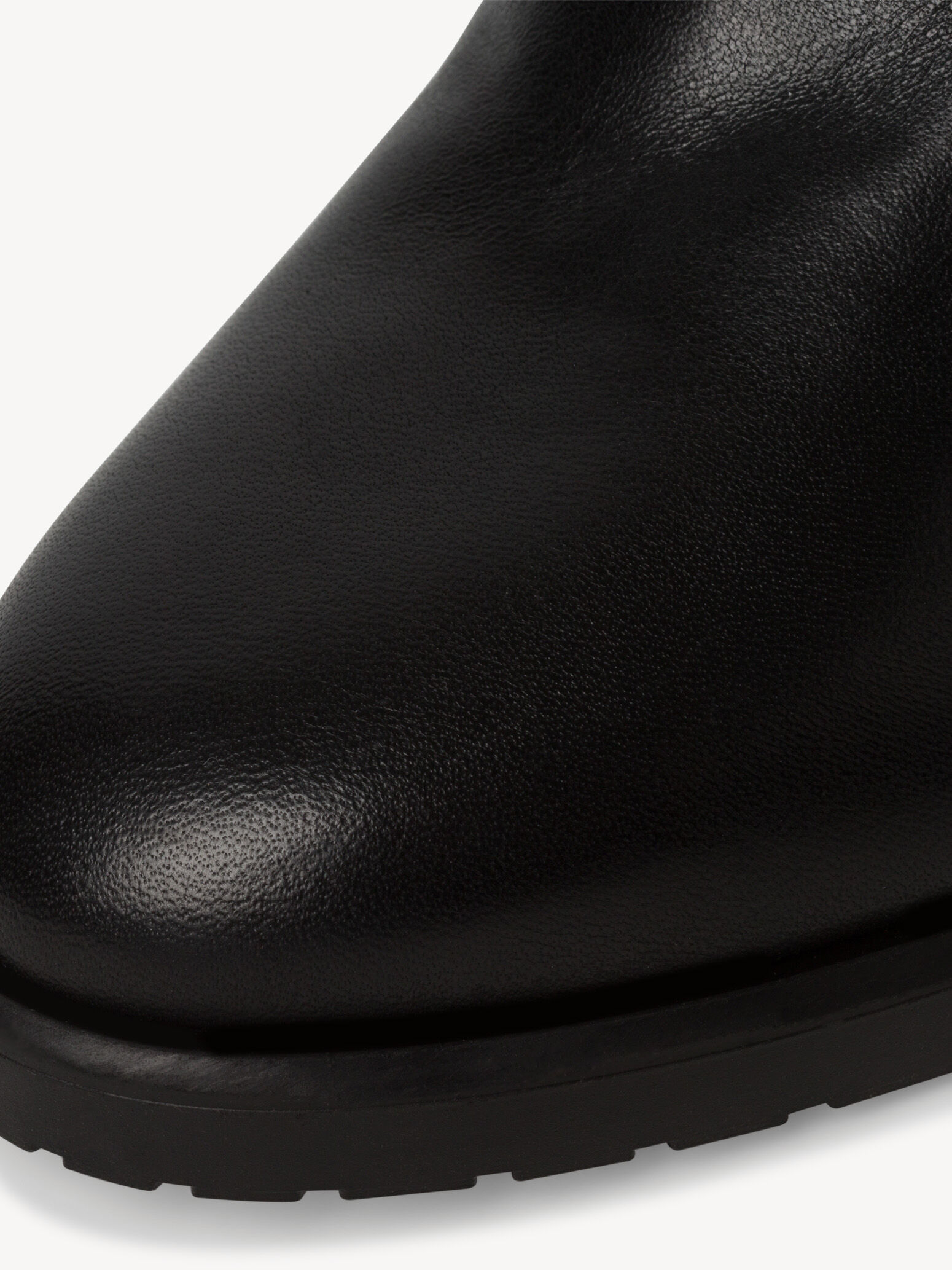 Bottes en cuir - noir