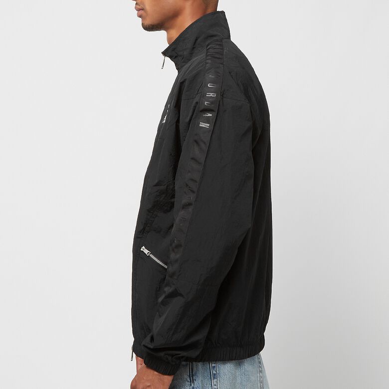 JORDAN Men's Essentials Warmup Full-Zip Jacket black/black/sail