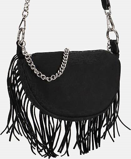 Seidenfelt Fringes Skien Schultertasche 22 cm