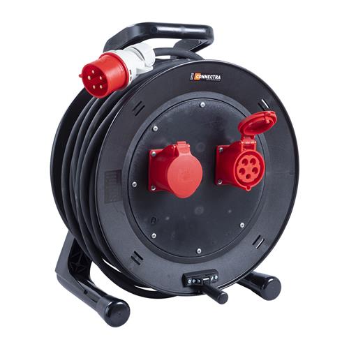 Connectra 47.054.40 Kabelhaspel GT45 - 32A - 400V - 40m - H07RN-F - 5 G 4,0 mm²