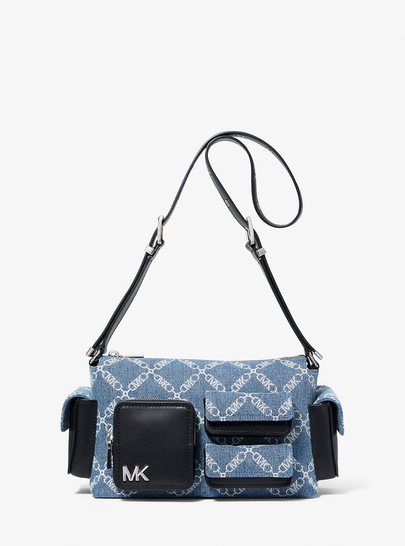 Empire Jacquard Oversized Denimjakke, Dakota Skulderveske, Kendra Slide Sandal - UNION WASH