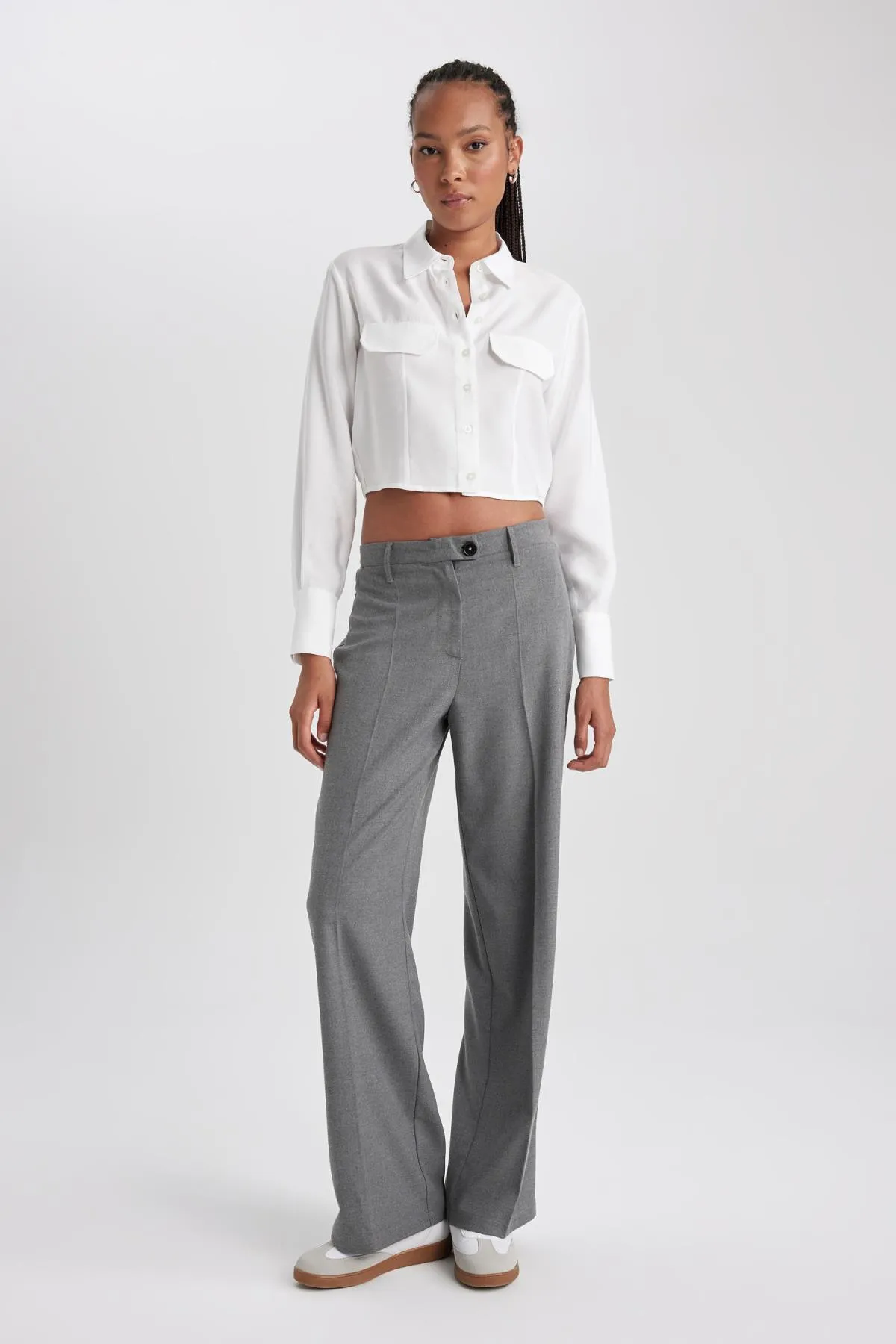 DeFacto  Standardhose mit weitem Bein