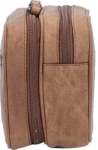 Fossil Travel Kulturbeutel Leder 23 cm