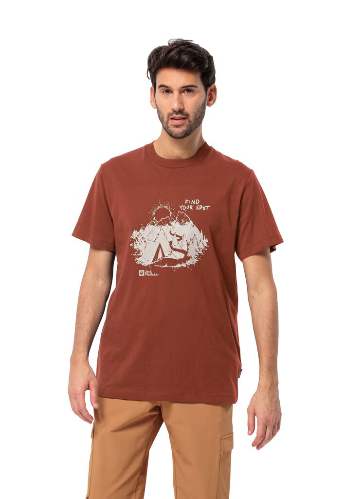 FIND YOUR SPOT T M T-Shirt aus Bio-Baumwolle Herren