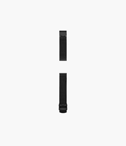 Fossil Milanaiseband für Damenuhr - 18 mm - Schwarz