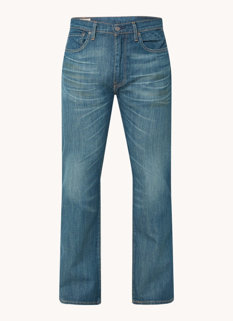 Levi's 527 tiesaus kirpimo džinsai su tamsiu skalbimu