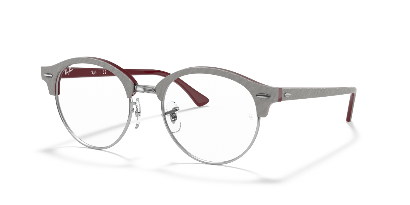 CLUBROUND MARBLE OPTICS - Gri deschis lucios