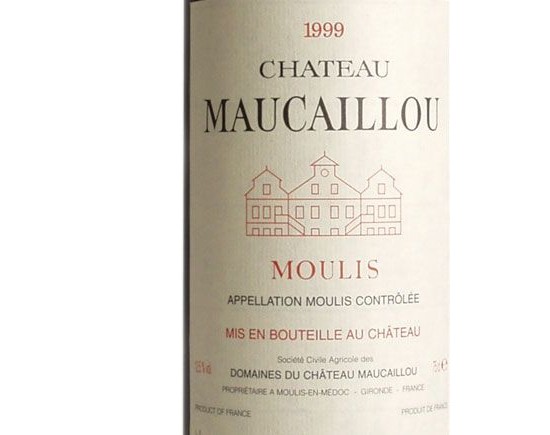 Château Maucaillou Rouge 1999 Bordeaux Moulis-en-Médoc