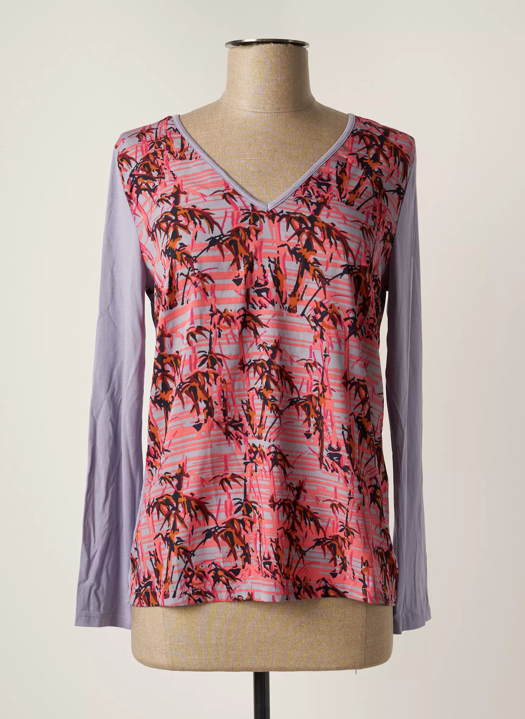 La Fiancee Du Mekong Tops Femme couleur rose