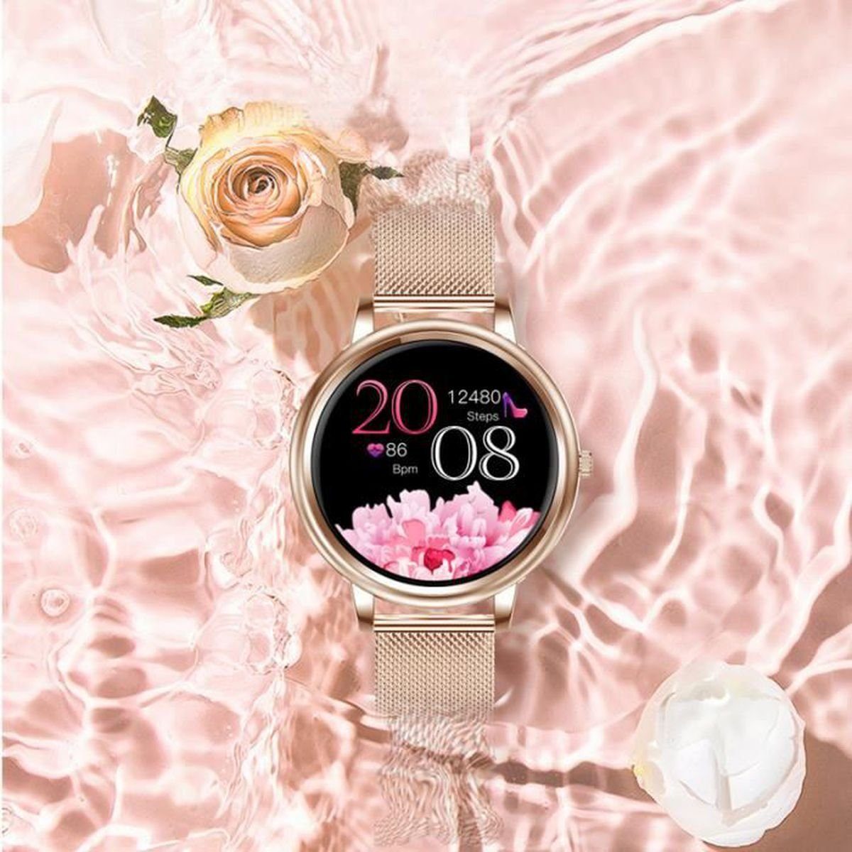 Mutoy Smartwatch, Fitness Tracker Uhr, Damen Herren Smartwatch (Fitnessuhr mit Telefonfunktion 1,09