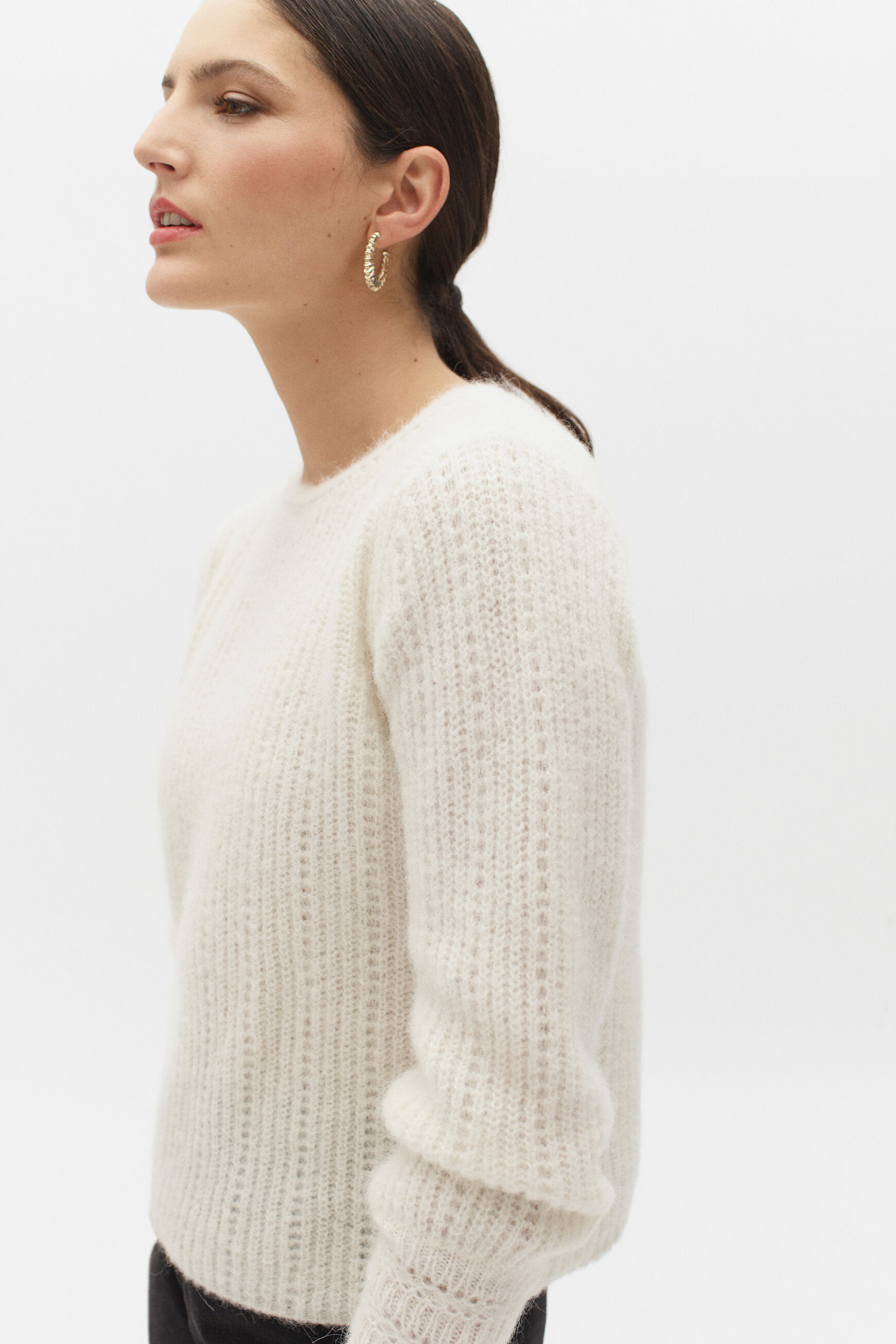pull irina ivoire femme