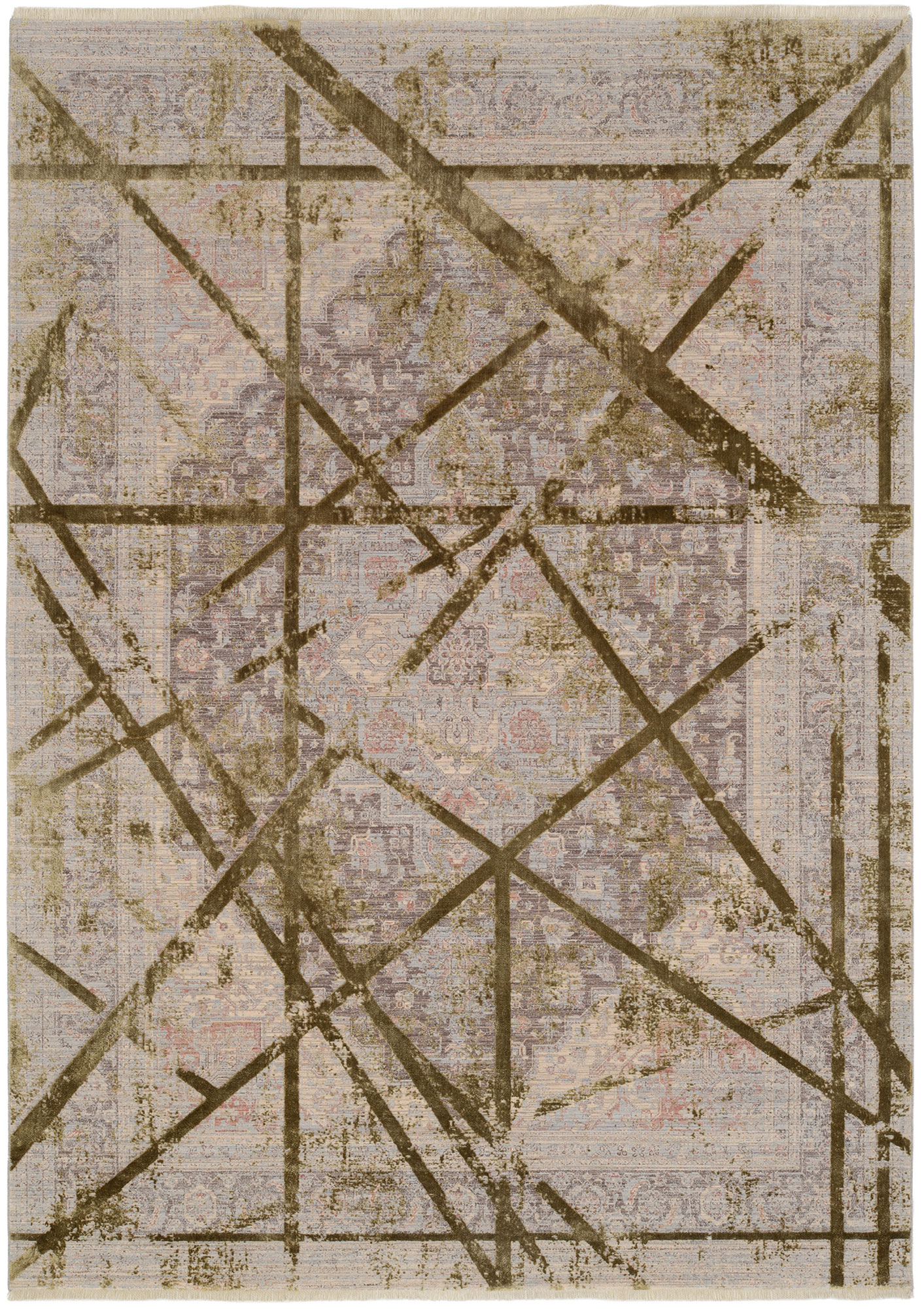 MusterringWebteppich modern
