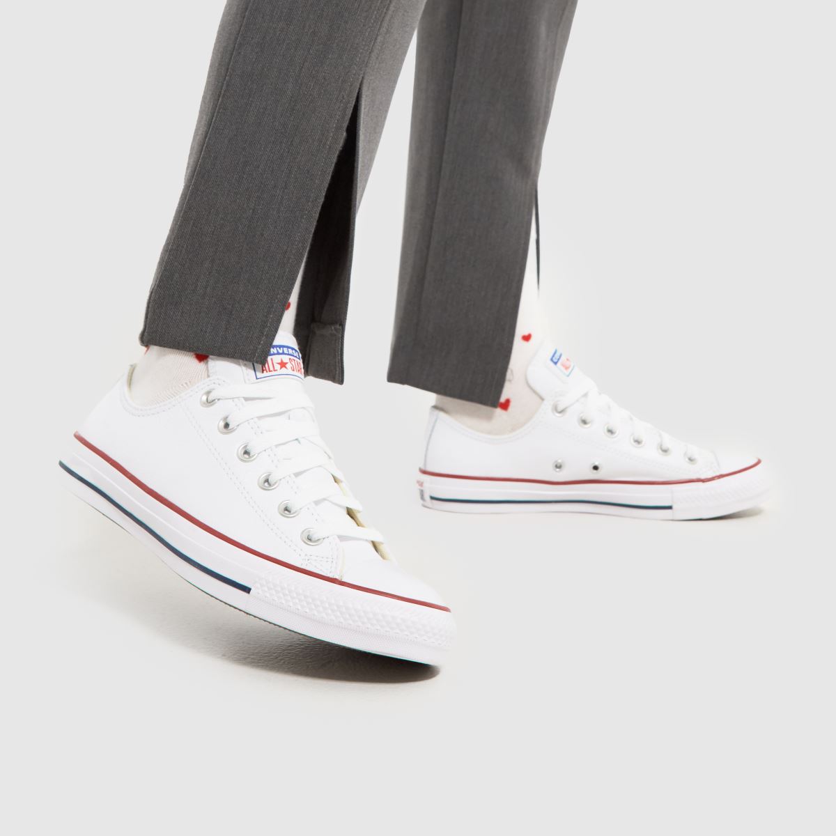 Converse All Star Ox cipő fehér színben