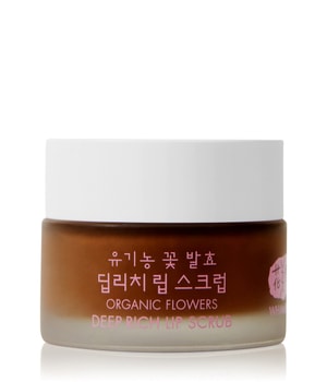 WHAMISA Organic Flowers Deep Rich Lip Scrub Lippenbalsam-25 g