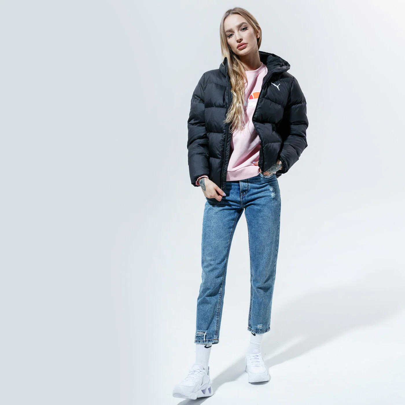 ELLESSE SWEATSHIRT AGATA LPINK SWEATSHIRT Rosa
