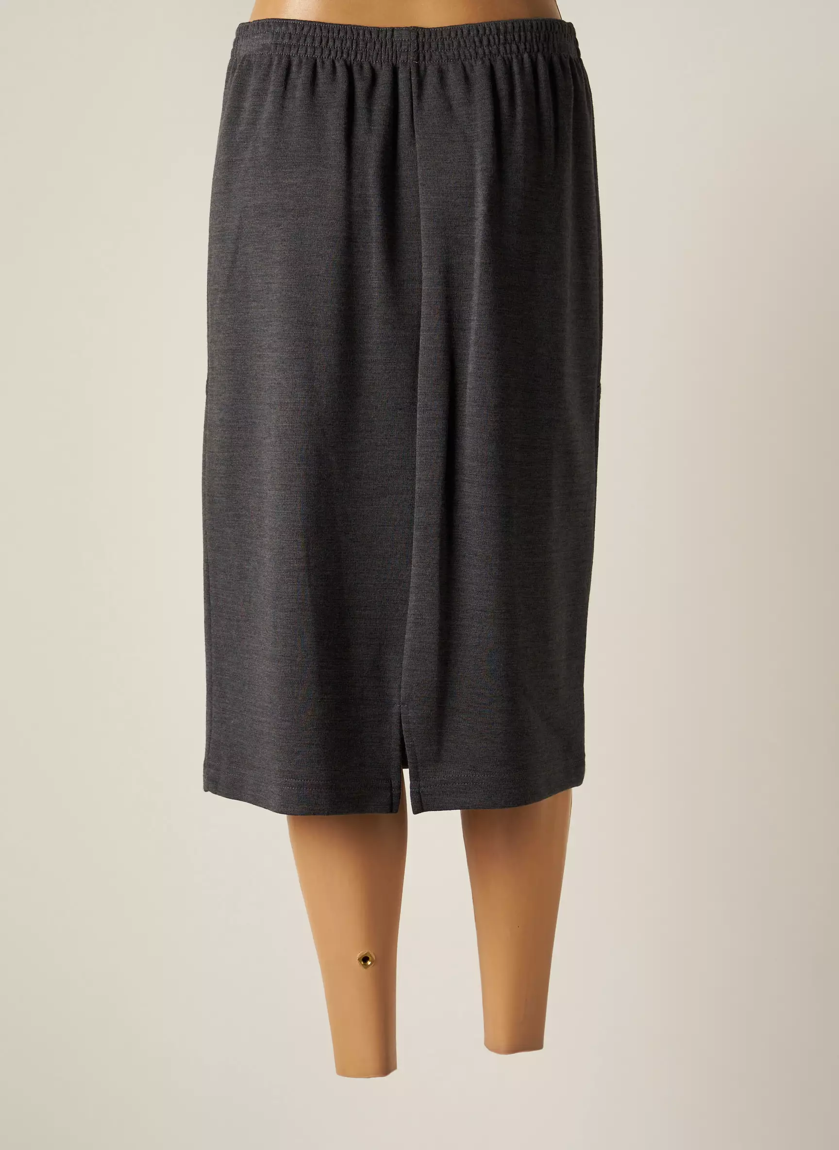 Griffon Jupes Mi Longues Femme couleur gris