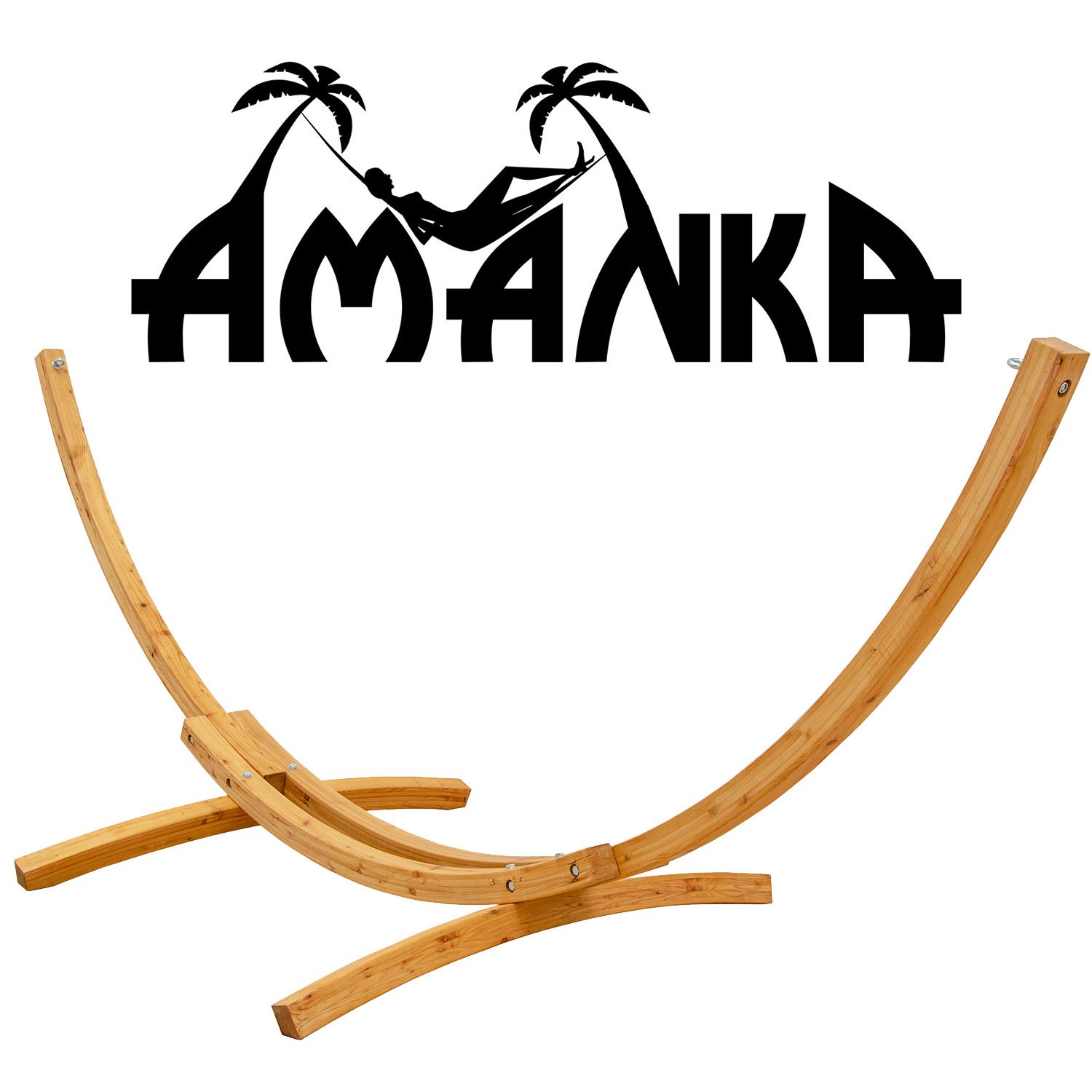 AMANKA 325x120 Holz Hängemattengestell