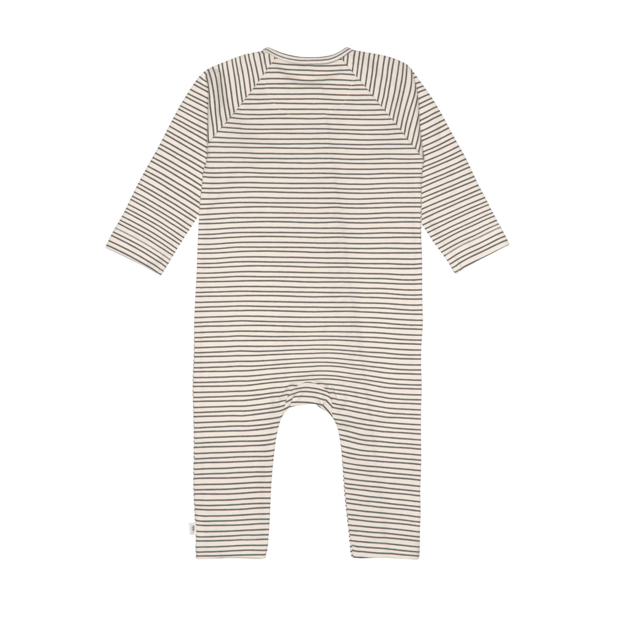 Baby Schlafanzug - Bio Baumwolle, Striped, Grau